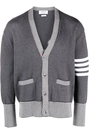 Thom Browne Hector Icon intarsia cardigan