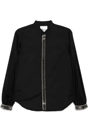 NOIR KEI NINOMIYA Safety pin embellishment long