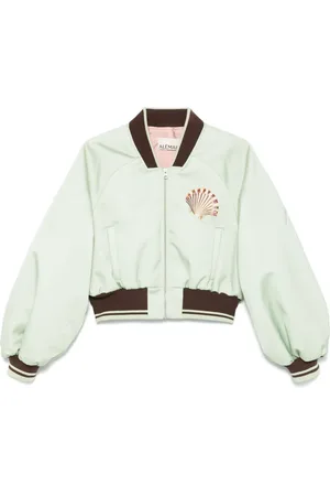 ALÉMAIS X Sam Pauletto cropped bomber jacket