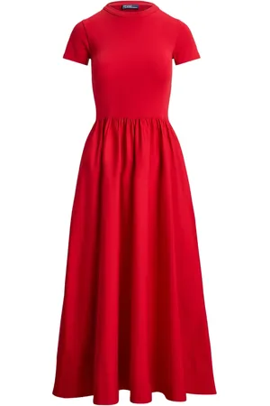 Ralph Lauren Cotton crew neck dress
