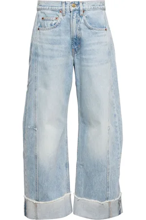 B SIDES Relaxed cuffed Lasso jean
