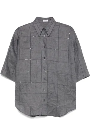 Brunello Cucinelli Checked shirt