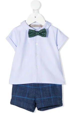 LA STUPENDERIA Tommaso cotton shorts set