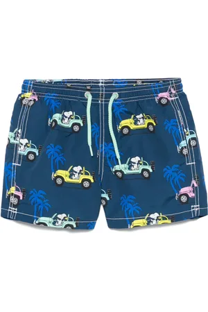 MC2 SAINT BARTH X PEANUTS??? Jean swim shorts