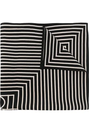 Totême Signature Monogram silk scarf