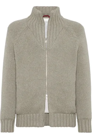 Brunello Cucinelli Padded cashmere cardigan
