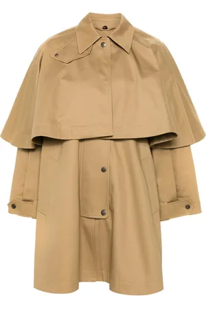 Chloé Cape cotton parka