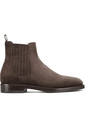 Brunello Cucinelli Panelled suede ankle boots