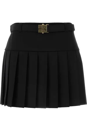 Miu Miu Wool mini skirt