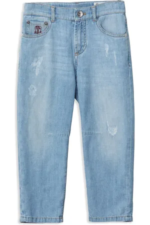 Brunello Cucinelli Distressed straight