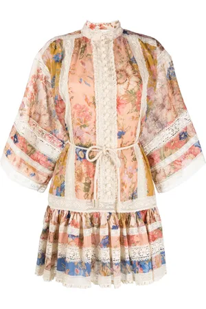 ZIMMERMANN Cira Lantern short dress