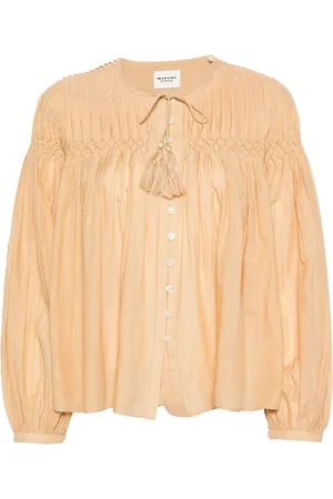 Isabel Marant Abadi pintuck blouse