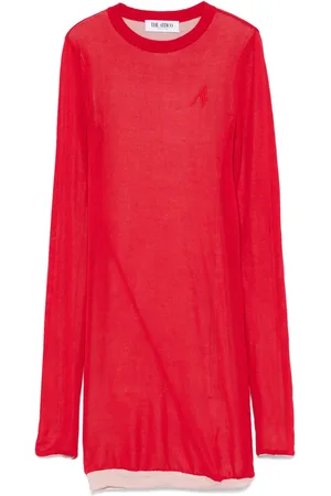 The Attico Knitted mini dress