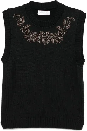 Ernest W. Baker Rose studded vest
