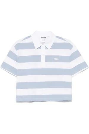 DKNY Striped polo top