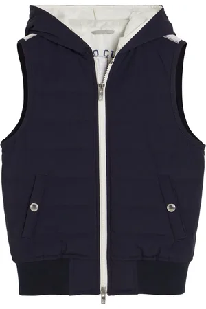 Brunello Cucinelli Padded hooded gilet