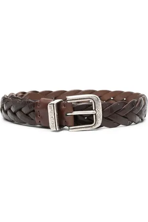 Brunello Cucinelli Weaved leather belt