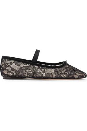 Loeffler Randall Leonie lace ballerina shoes