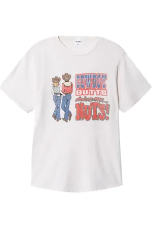 RE/DONE Boyfriend "Cowboy Butts" T
