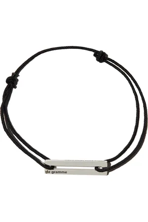 Le Gramme 1.7g cord punched bracelet