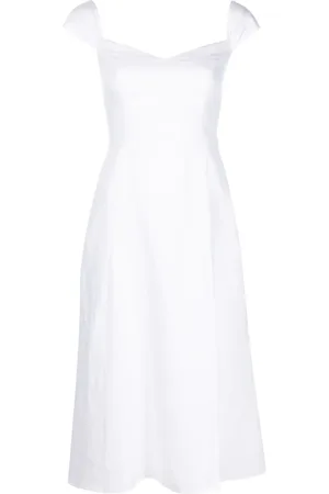 Reformation Bridgton linen midi dress