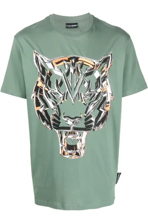 Philipp Plein SS Chrome Tiger cotton T