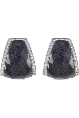 STEPHEN WEBSTER 18K white gold Crystal Haze diamond clip