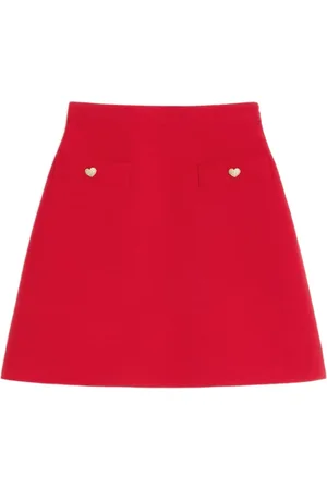 VALENTINO GARAVANI CREPE COUTURE SKIRT