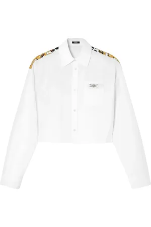 VERSACE Wild Barocco cropped shirt