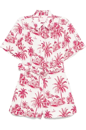 MC2 SAINT BARTH Printed playsuit