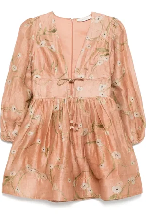 ZIMMERMANN Illuminate Drawn mini dress