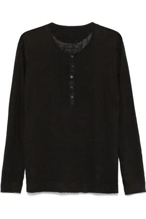 120% Lino Linen henley T
