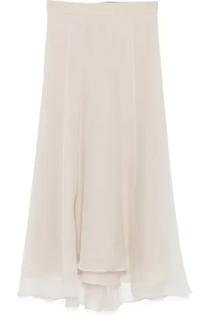 Brunello Cucinelli Silk maxi skirt