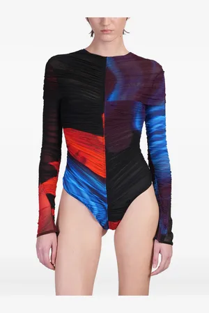 MUGLER Ruched long
