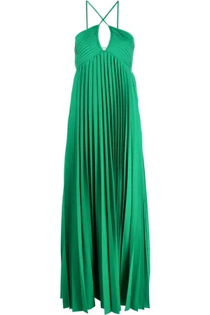 P.A.R.O.S.H. Palmer pleated long