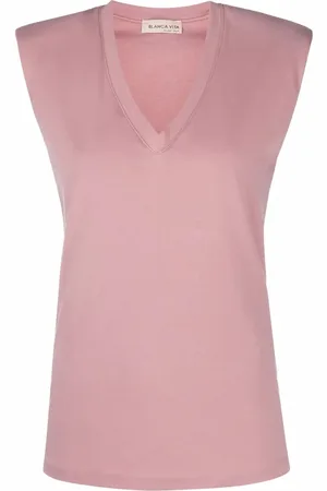 BLANCA Sleeveless V