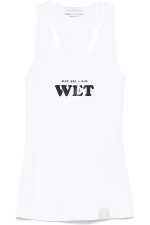 Stella McCartney Rubberised slogan