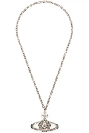 Vivienne Westwood Man Bas Relief Orb necklace