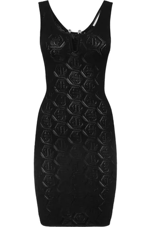 Philipp Plein Monogram mini dress