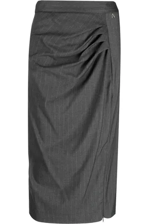 Twin-Set Pinstripe pleat