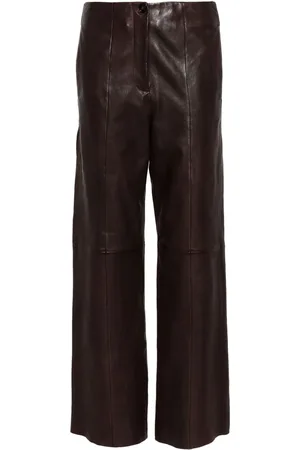 FORTE FORTE Leather straight