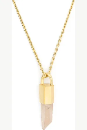 PARTS OF FOUR Talisman quartz pendant necklace