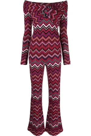Missoni Zigzag woven knitted jumpsuit