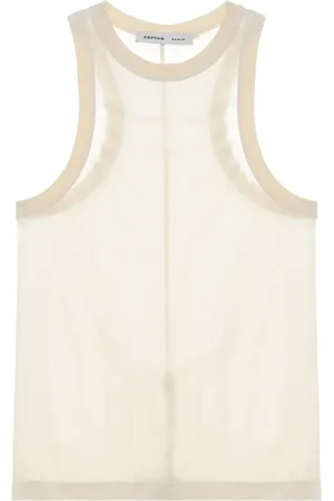 Carven Sheer tank top