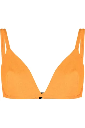 Form and Fold The Triangle Mango Terry bikini top