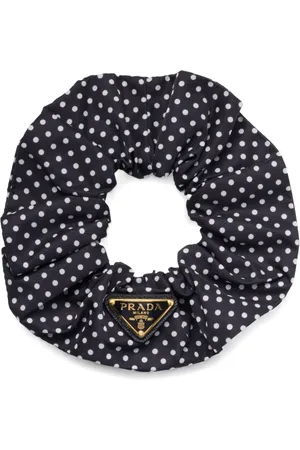 Prada Polka dot hair scrunchie