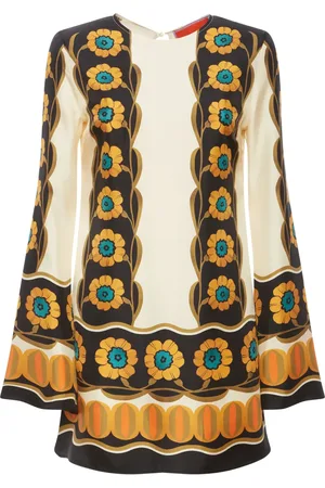 La DoubleJ Supremes Swing silk minidress