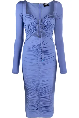 VERSACE Ruched cut