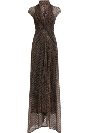Missoni Lam?? lace maxi dress