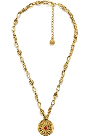 Goossens Talisman Astro Sun pendant necklace